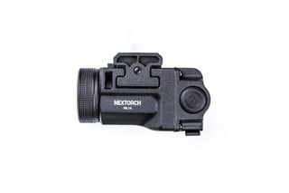Rechargeable, compact 500 Lumen weapon light, black.